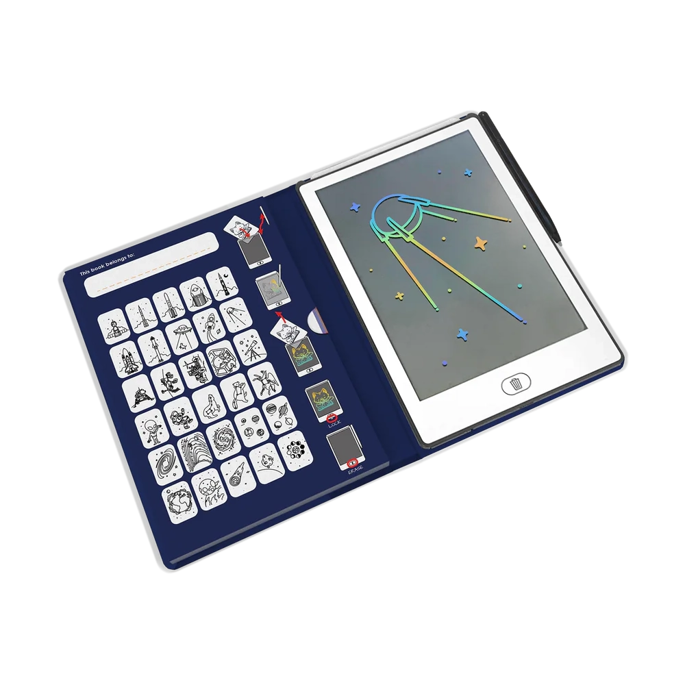 Kidydraw Mini Zeichentablet Weltraum