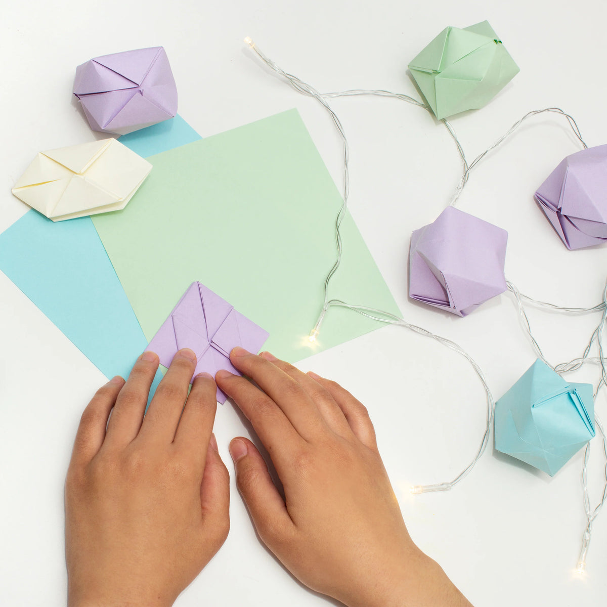 Crafters Make your own Origami Lights