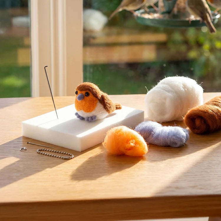 Vogel Filzanhänger Kit