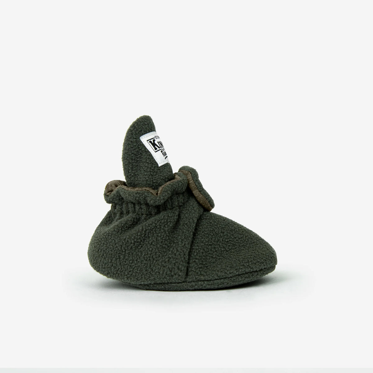 Booties Fleece Gripper Olive
