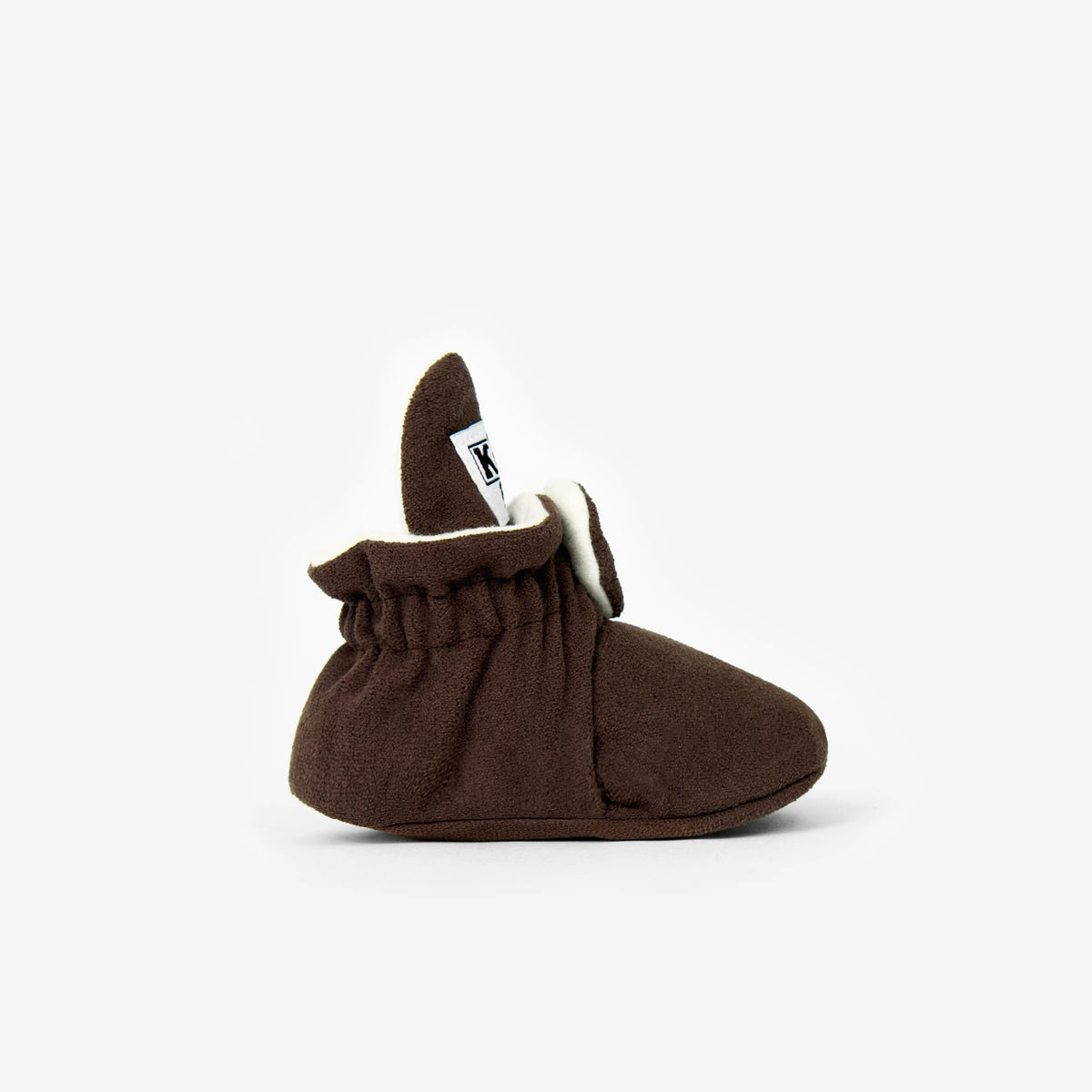 Booties Gamuza Gripper Chocolate