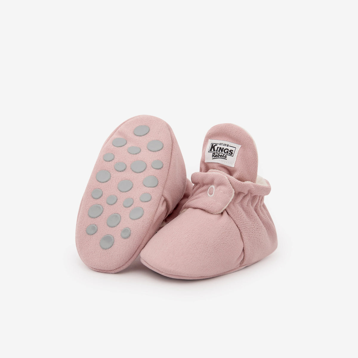 Booties Gamuza Gripper Rosewood