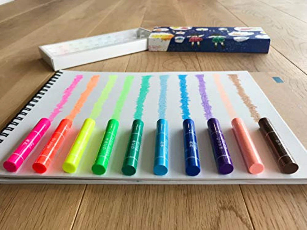 Neon Crayons 10er Set