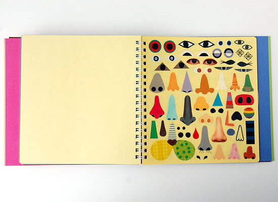 Stickerbuch Make Faces