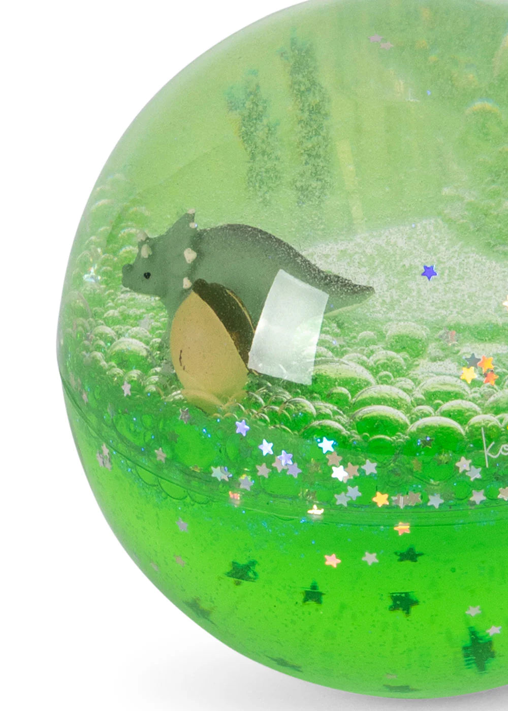 Glitter Wasser Ball Lemon
