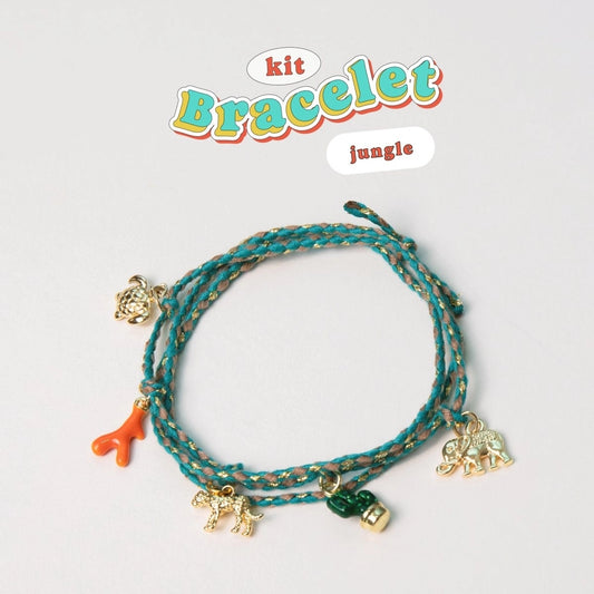 Schmuck basteln - Armband Jungle
