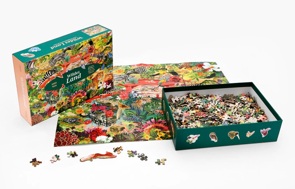 Wildes Land 1000-teiliges Puzzle