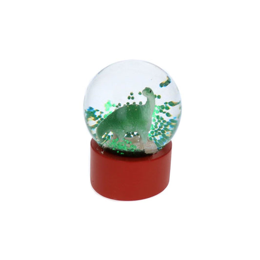 Mini Schneekugel Dino