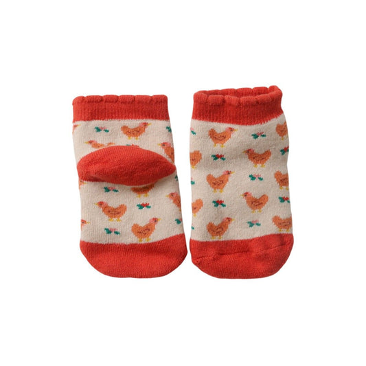 Babysocken Henne