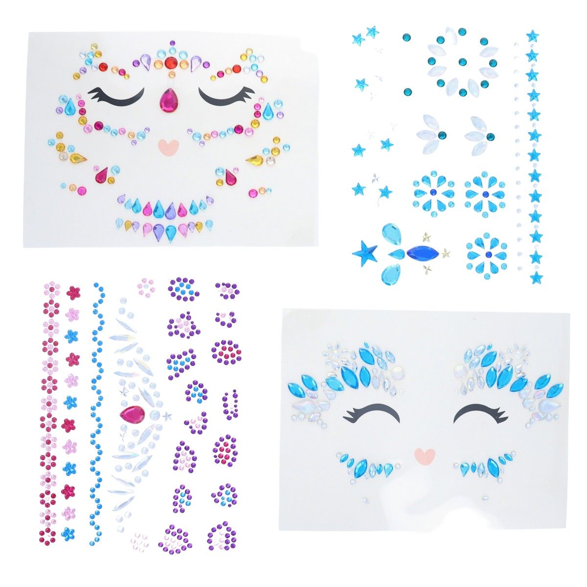 Sticker Gesichtsjuwelen