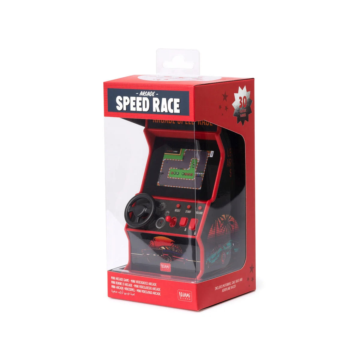 Mini-Arcade-Videospiel "Speed Race"