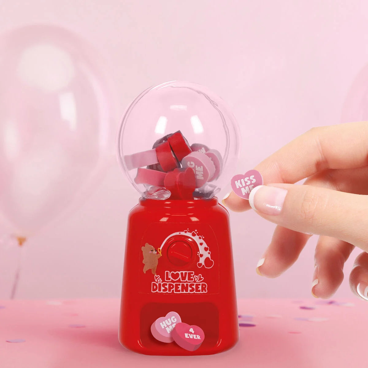 Mini-Radiergummispender "Love Dispenser"