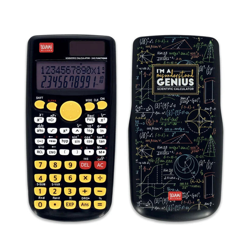 Wissenschaftlicher Taschenrechner Count on me "Genius"