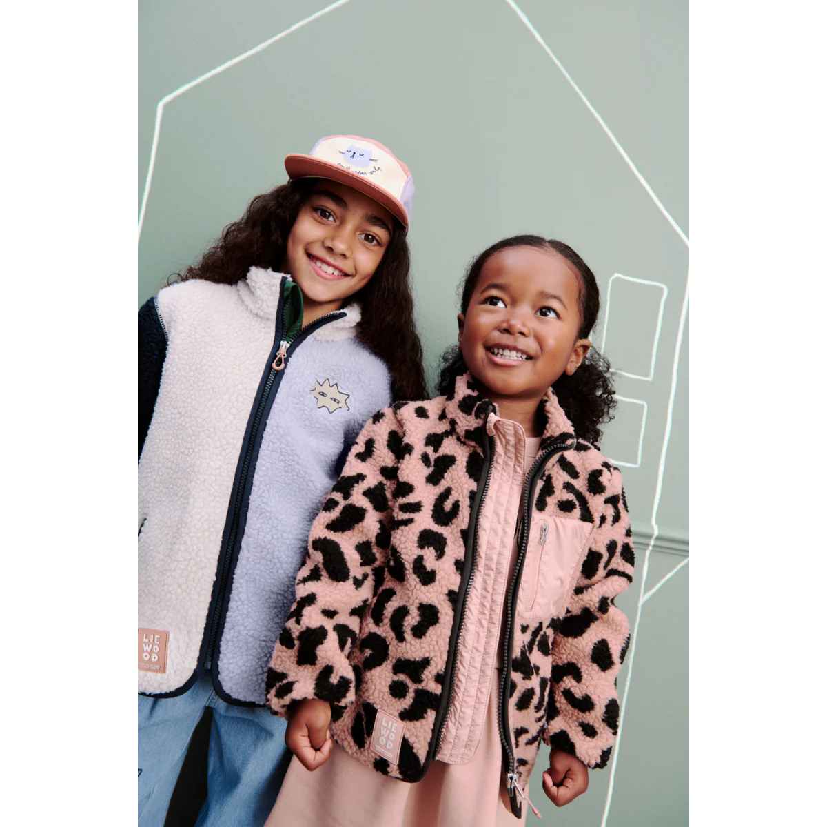 Nolan Fleecejacke Mega leo / Pale tuscany