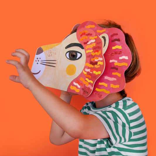 Be wild! DIY Löwen Maske