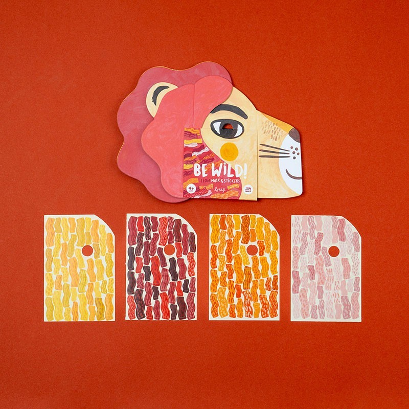 Be wild! DIY Löwen Maske
