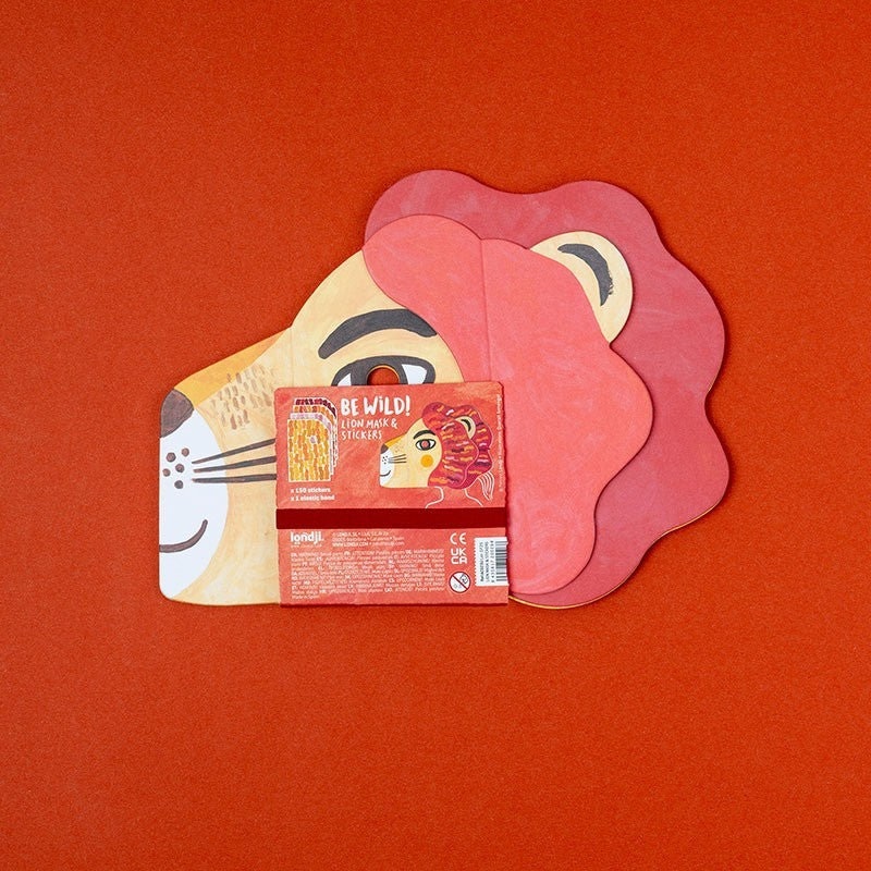 Be wild! DIY Löwen Maske
