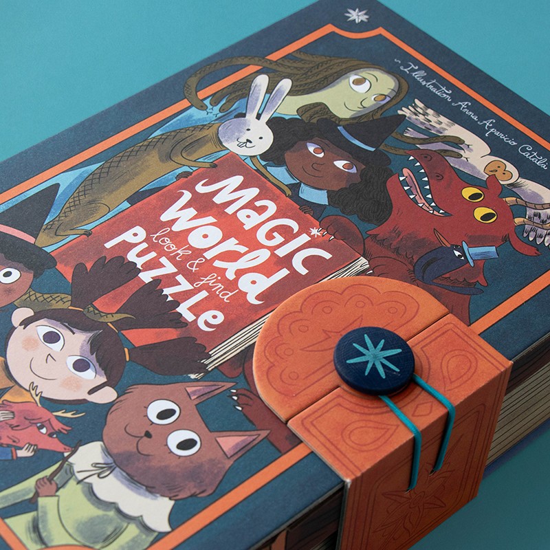 Puzzle Magic World 70-teilig