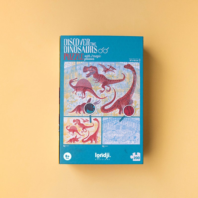 Discover the Dinosaurs 200-teiliges Puzzle