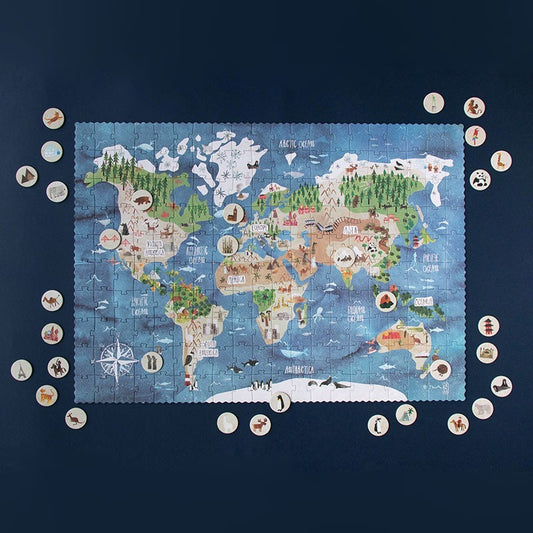 Discover The World 200-teiliges Puzzle