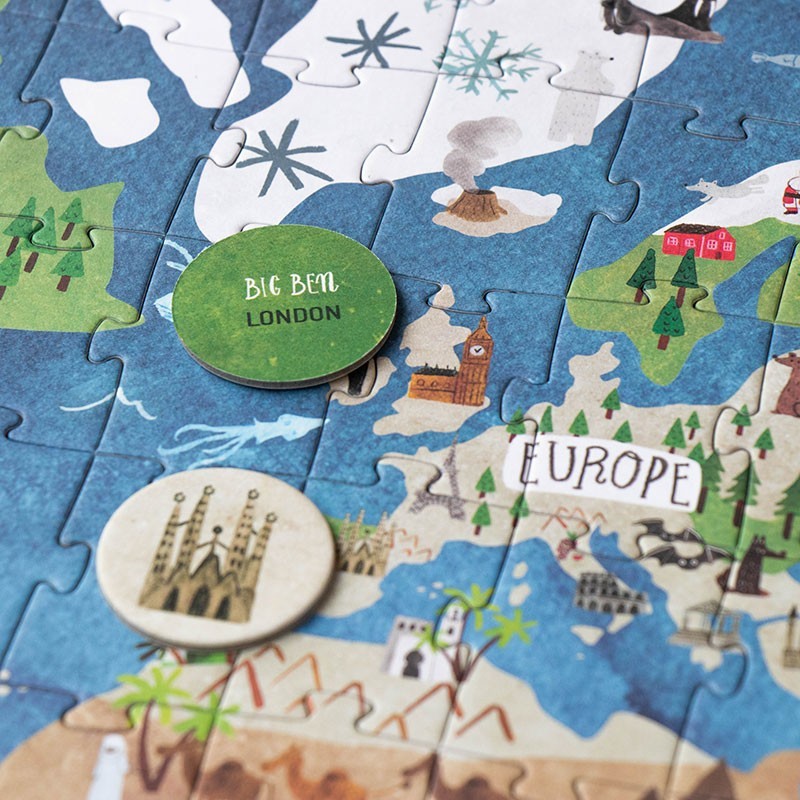 Discover The World 200-teiliges Puzzle