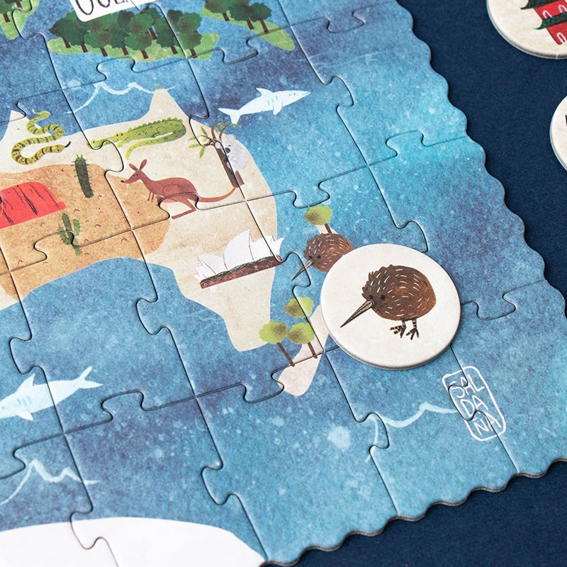 Discover The World 200-teiliges Puzzle