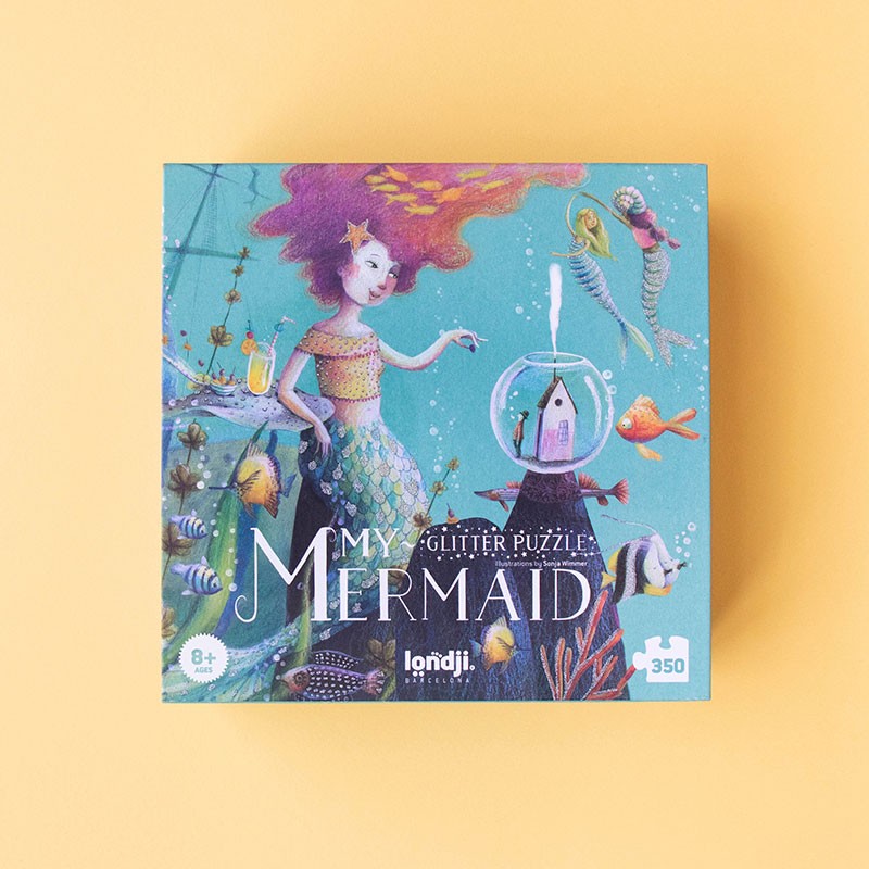 My Mermaid 350-teiliges Glitter Puzzle