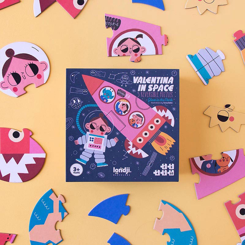 Valentina in Space Puzzle