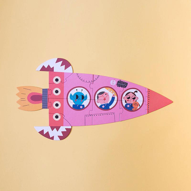 Valentina in Space Puzzle