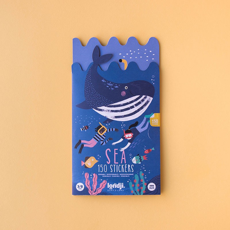 Wiederverwendbare Sticker "Sea"