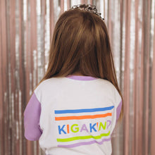 Laden Sie das Bild in den Galerie-Viewer, Kigakind violett T-Shirt