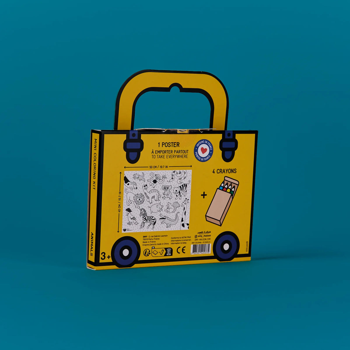 Mini Coloring Kit "Animals"