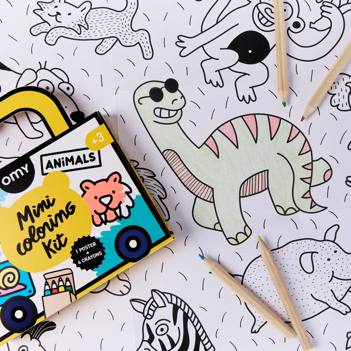 Mini Coloring Kit "Animals"