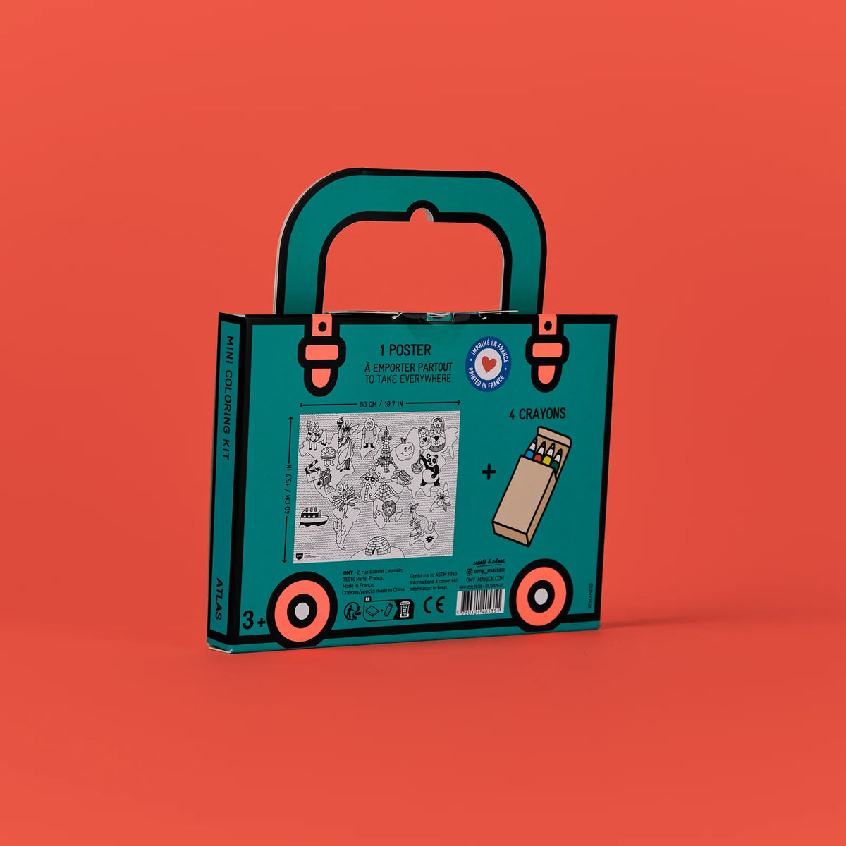 Mini Coloring Kit "Atlas"