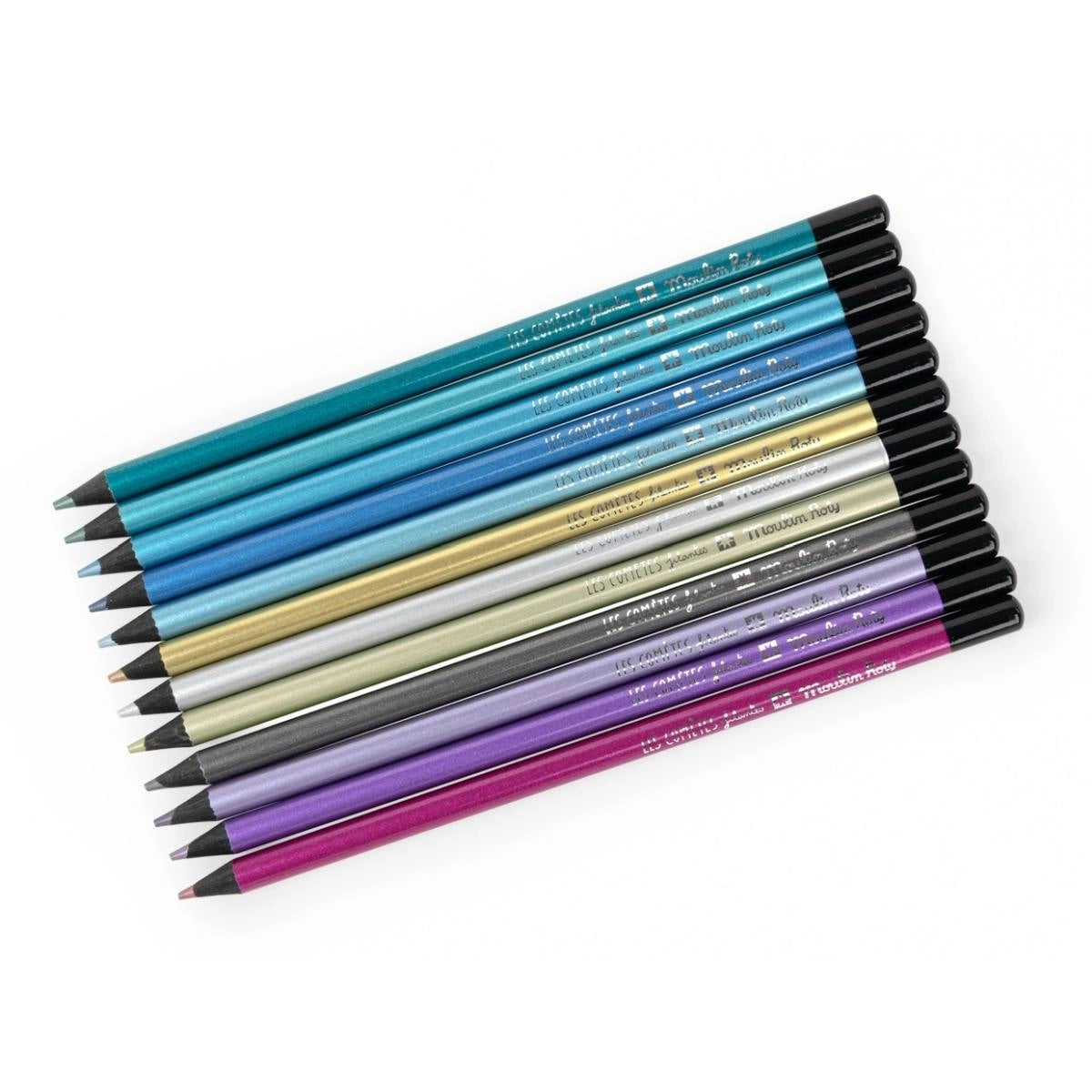 Comètes Filantes 12 Metallic-Buntstifte