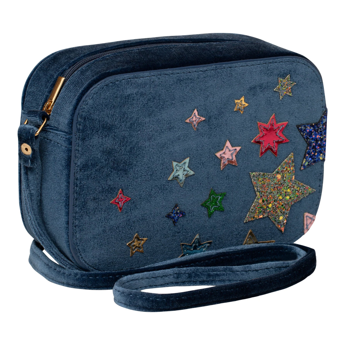 Night Sky Samt Kindertasche