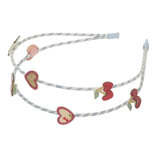 Rote Kirschen Haarreif
