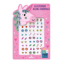 Laden Sie das Bild in den Galerie-Viewer, Glitzernde Klebe-Ohrringe