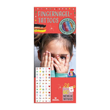 Laden Sie das Bild in den Galerie-Viewer, Fingernagel-Tattoos Metallic