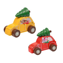 Laden Sie das Bild in den Galerie-Viewer, Holz-Weihnachtsflitzer