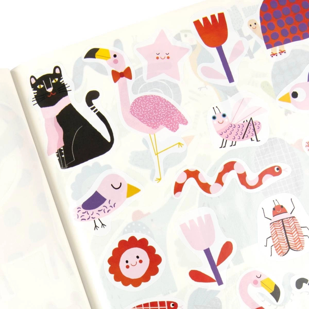 Toupitis Stickersammlung