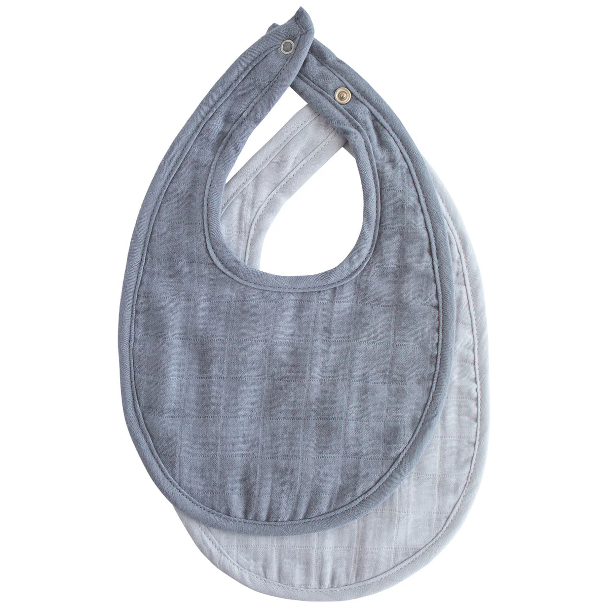 Muslin Bib Set Tradewinds/Baby Blue