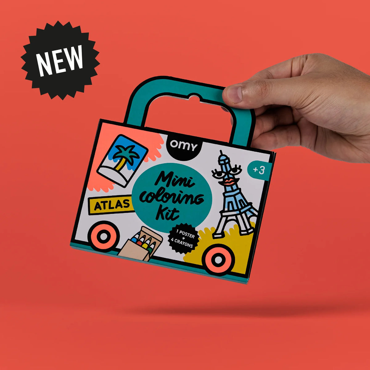 Mini Coloring Kit "Atlas"