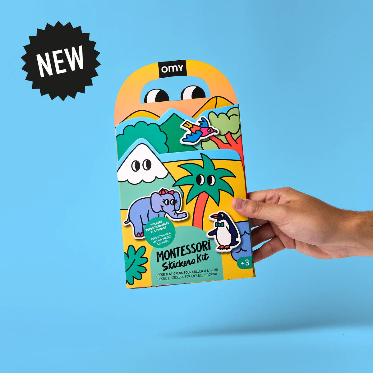 Montessori Sticker Set "Animals"