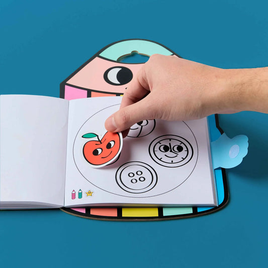 Montessori Sticker-Buch "Geometrische Formen"