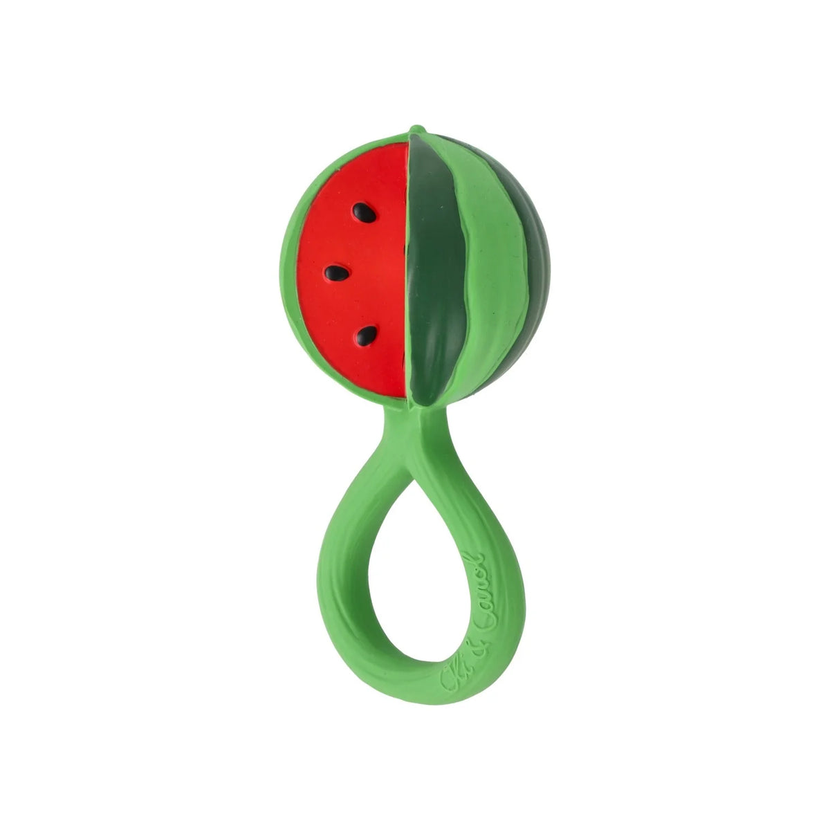 Zahnungshilfe und Rassel "Wassermelone"