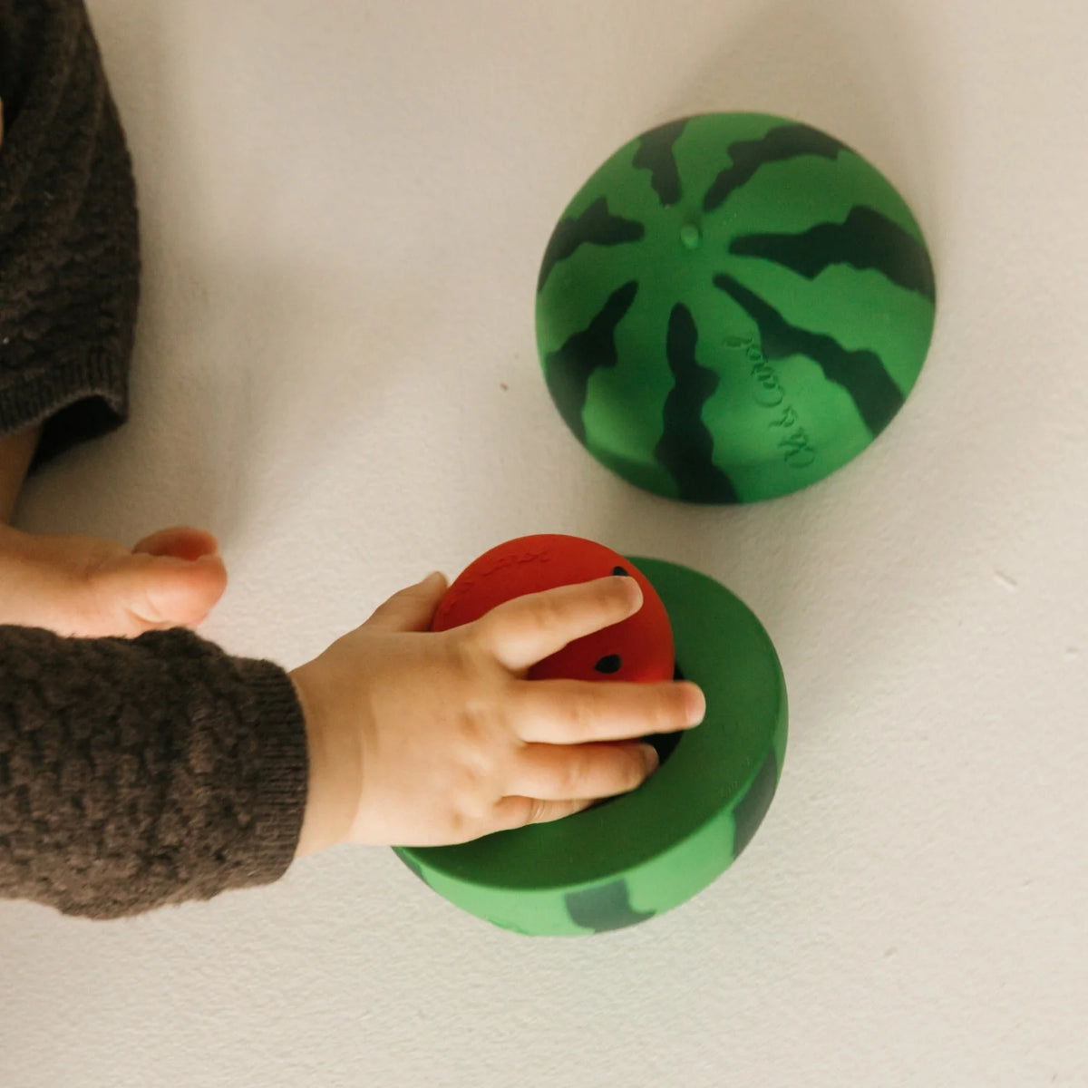 Watermelon Steckspiel & Rassel Ball