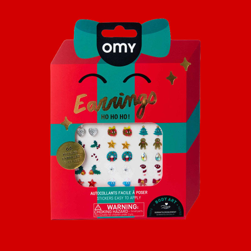 Ho Ho Ho Ohrsticker