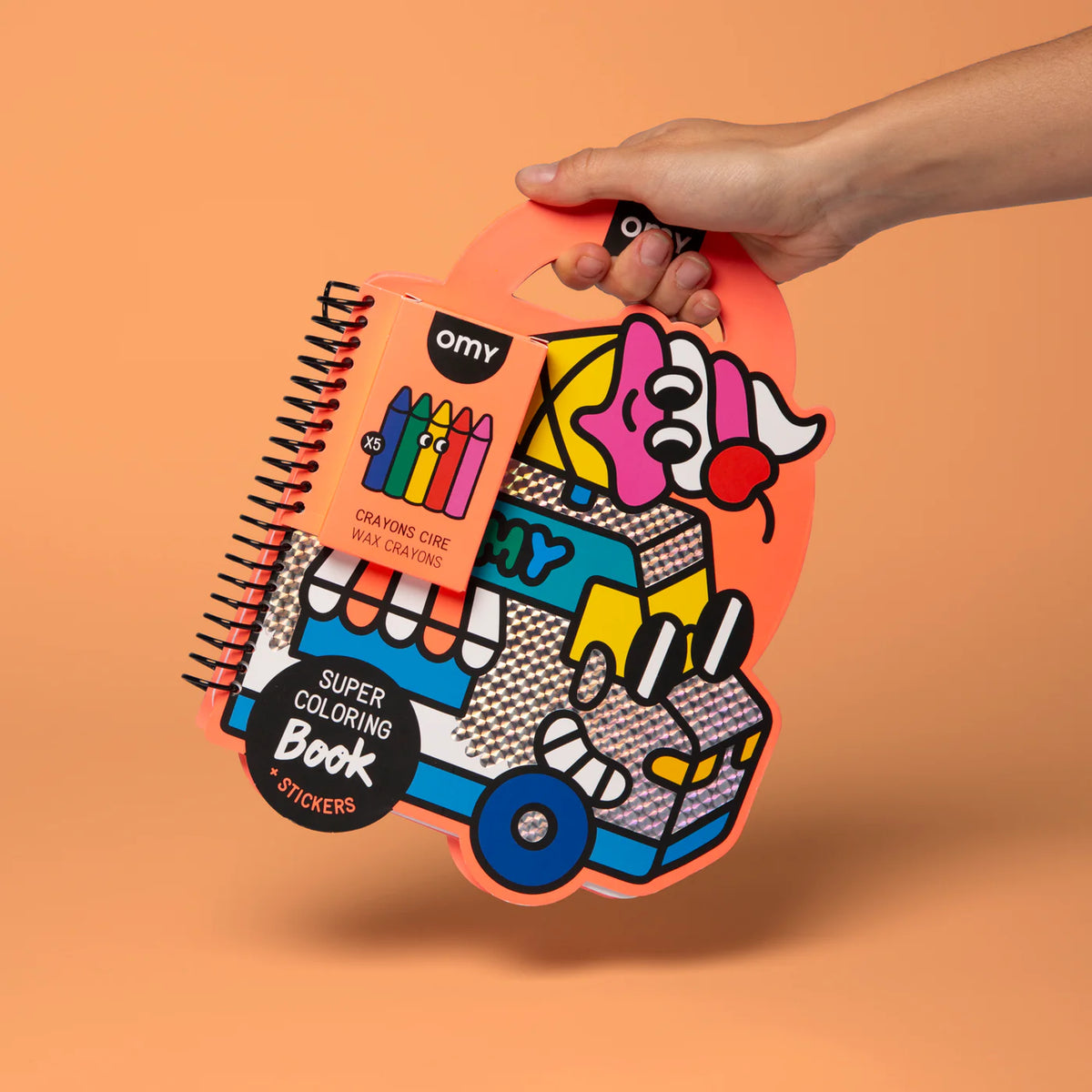 Super Mal- & Stickerbuch Yummy