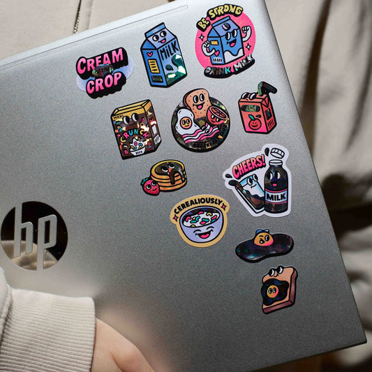 Fabulous Sticker Big "Milk"